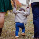 Family walking