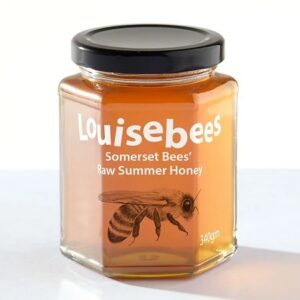 Jar of Louise Bees honey